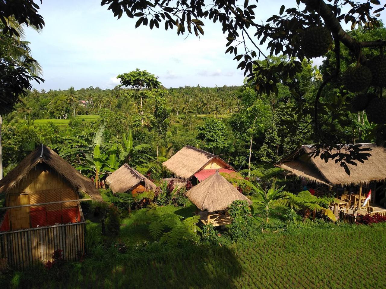 Tetebatu Sama Sama Bungalows Exterior foto